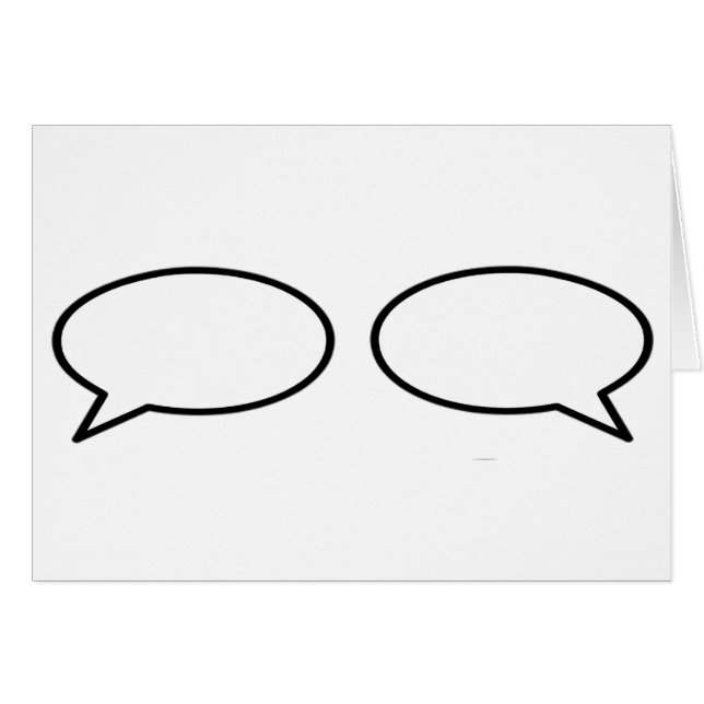 Word Bubble Left Right The MUSEUM Zazzle Gifts (Front Horizontal)