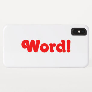 Word! Case-Mate iPhone Case