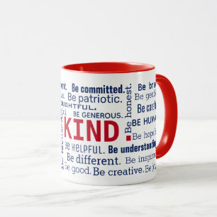 Word Cloud inspirational Words Mug