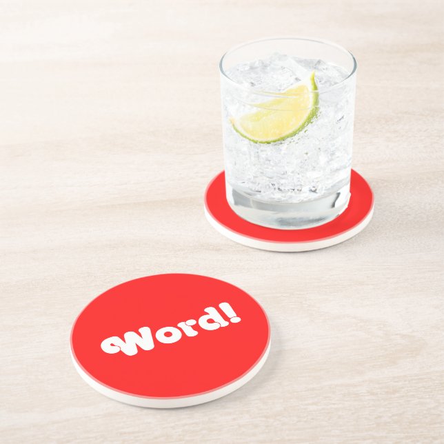 Word! Coaster (Side)