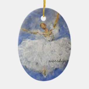 Word for the year ceramic tree decoration