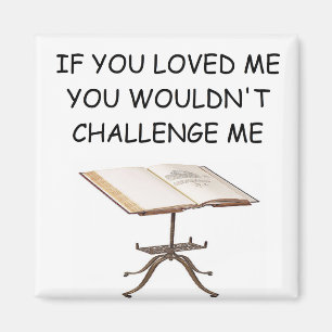 word game joke magnet