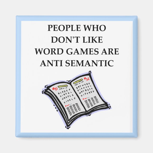 WORD GAMES MAGNET (Front)