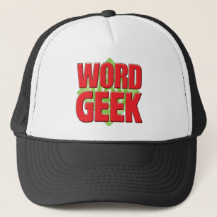 Word Geek v2 Trucker Hat