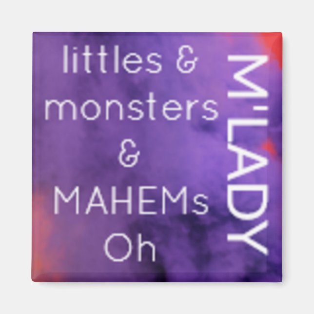 Word Image about Lady Gaga  Magnet (Front)