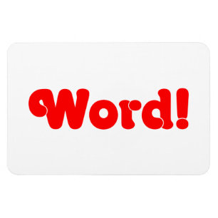 Word! Magnet