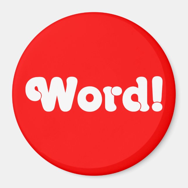 Word! Magnet (Front)