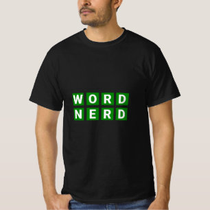 Word Nerd Game Crossword And Spelling T-Shirt