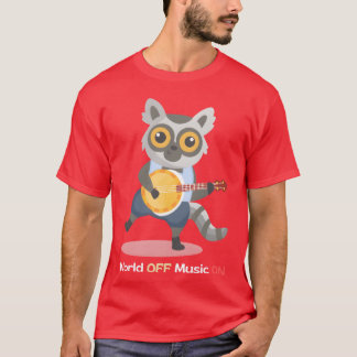 Word Off Music On Music Lover gift T-Shirt