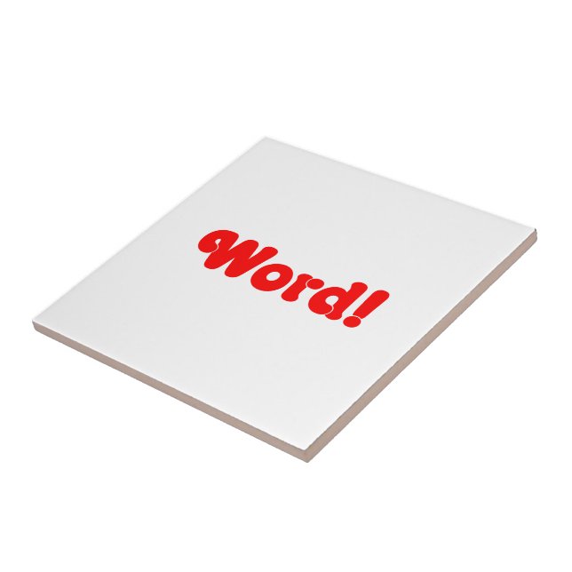 Word! Tile (Side)