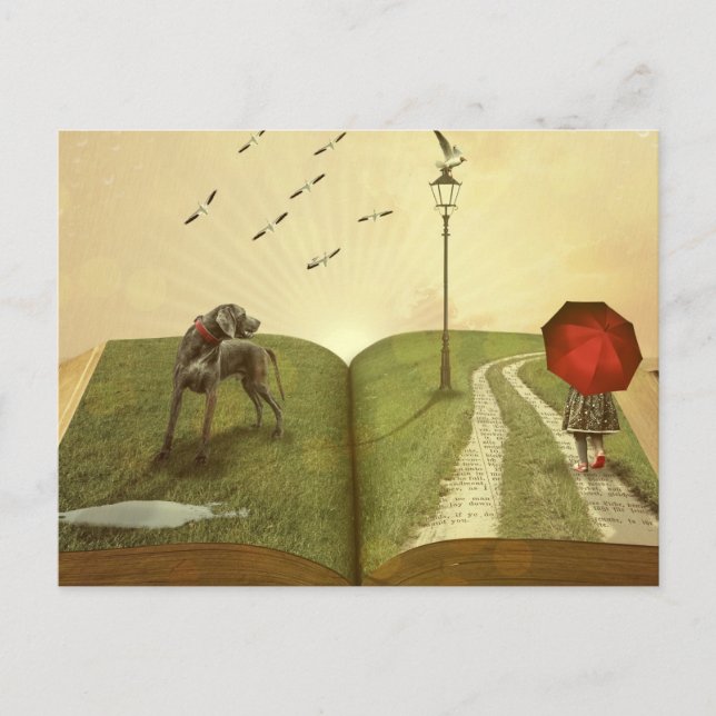 Word Walk - Customise Me! Postcard (Front)