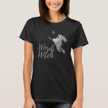 Word Witch T-Shirt - Design 2 (Black)