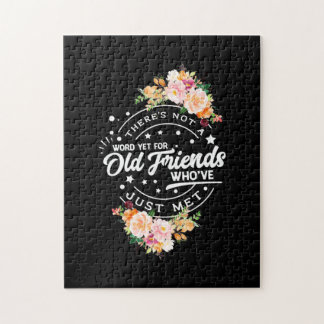 Word Yet For Old Friends Jigsaw Puzzle