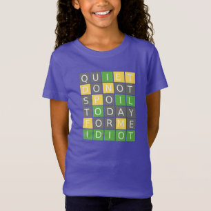 Wordle game T-shirt