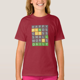 Wordle game T-shirt