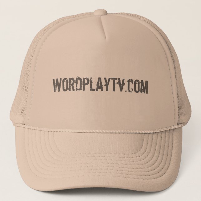 WordplayTv.com Trucker Hat (Front)