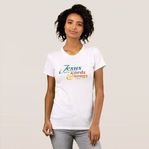 Words and Songs T-shirt Jen Hawley