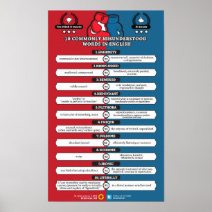 Words are not what they seem poster