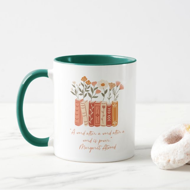 Words Are Power Mug (With Donut)