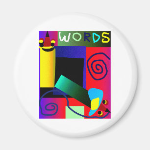 Words Art Magnet