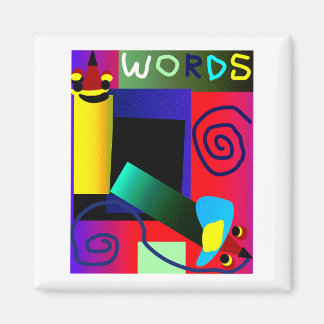Words Art Magnet