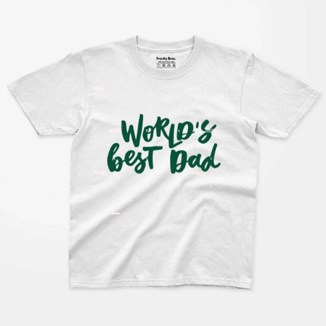 Word's Best Dad  Baby T-Shirt (Creator Uploaded)