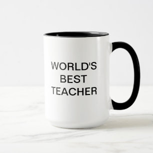 Word's Best Teacher Mug