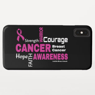 Words...Breast Cancer Case-Mate iPhone Case