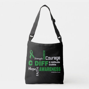 Words...C Diff Crossbody Bag