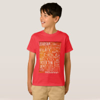 Words Deliver Inspiring Message for - Boy's 