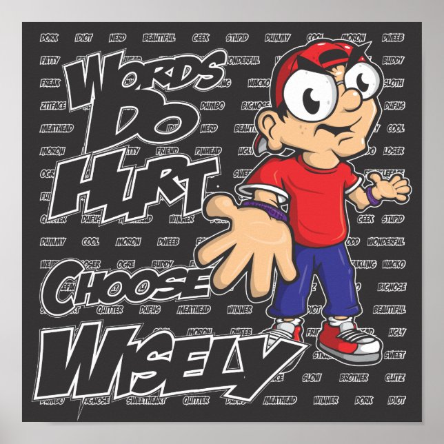 Words Do Hurt Poster (Front)