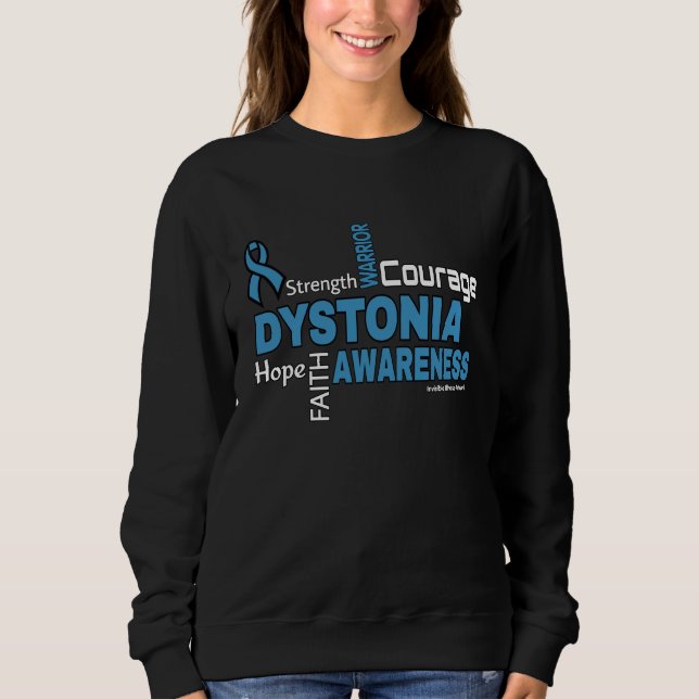 Words...Dystonia Sweatshirt (Front)