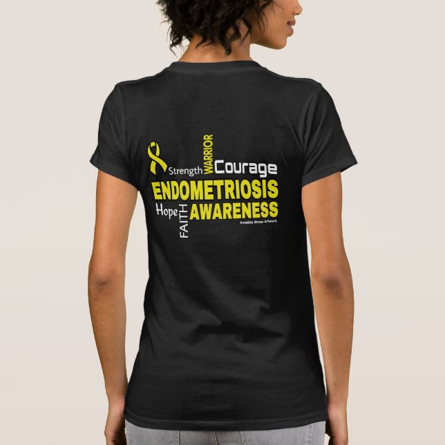 Words...Endometriosis T-Shirt (Back)