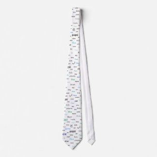 Words for dad in many different languages tie