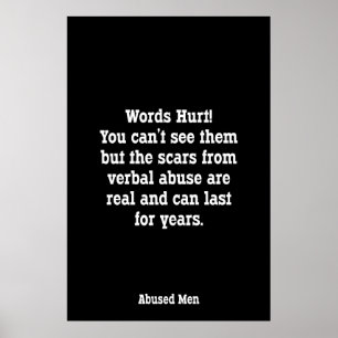 Words Hurt! You Can’t See Them … Poster