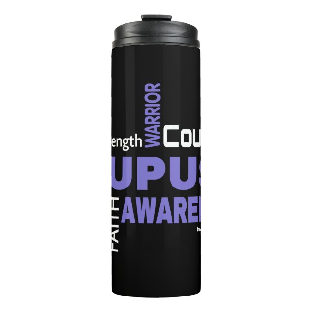 Words...Lupus Thermal Tumbler (Front)
