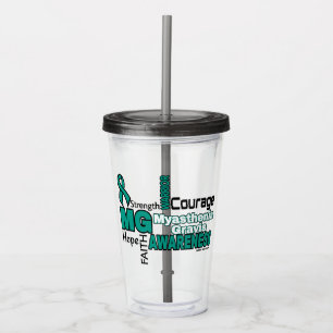 Words...Myasthenia Gravis Acrylic Tumbler