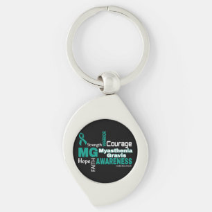Words...Myasthenia Gravis Key Ring
