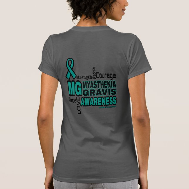 Words...Myasthenia Gravis T-Shirt (Back)