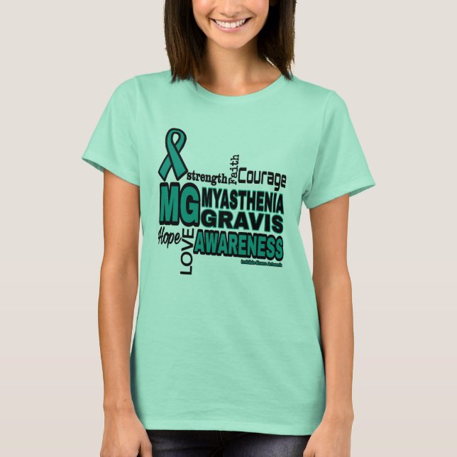 Words...Myasthenia Gravis T-Shirt (Front)
