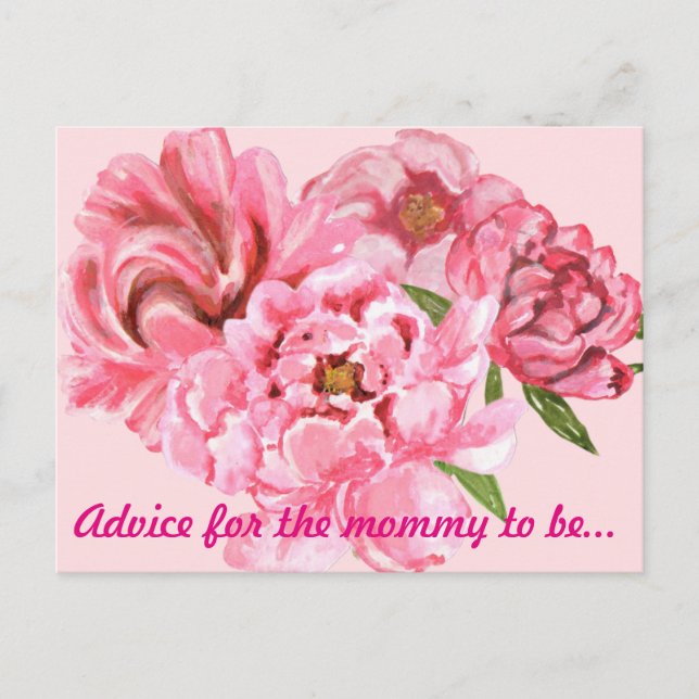 Words of advice card (Front)
