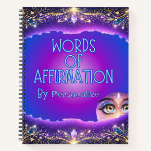 Words Of Affirmation Notebook