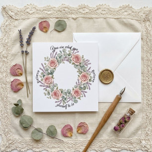 Words of Encouragement Greeting Card