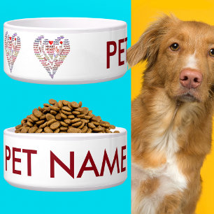 Words of Heart Valentine's Add Name Dog or Cat
