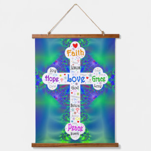 Words of Life Hanging Tapestry