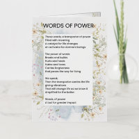 Words Of Power Uplifting Poem Poetry