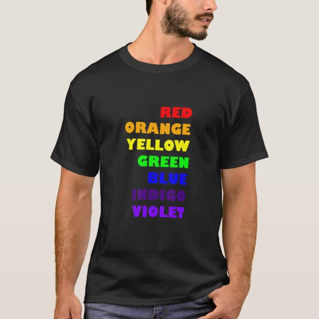 Words of the Rainbow 1 T-Shirt (Front)