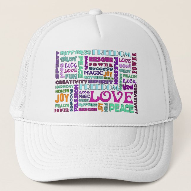 Words Of The Spirit Way Trucker Hat (Front)