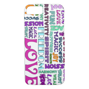 Words Of The Spirit Way + your background color Case-Mate iPhone Case