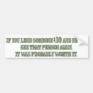 Words of Wisdom 7 Bumper Sticker